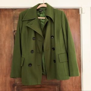 Banana Republic Wool Pea Coat 💚